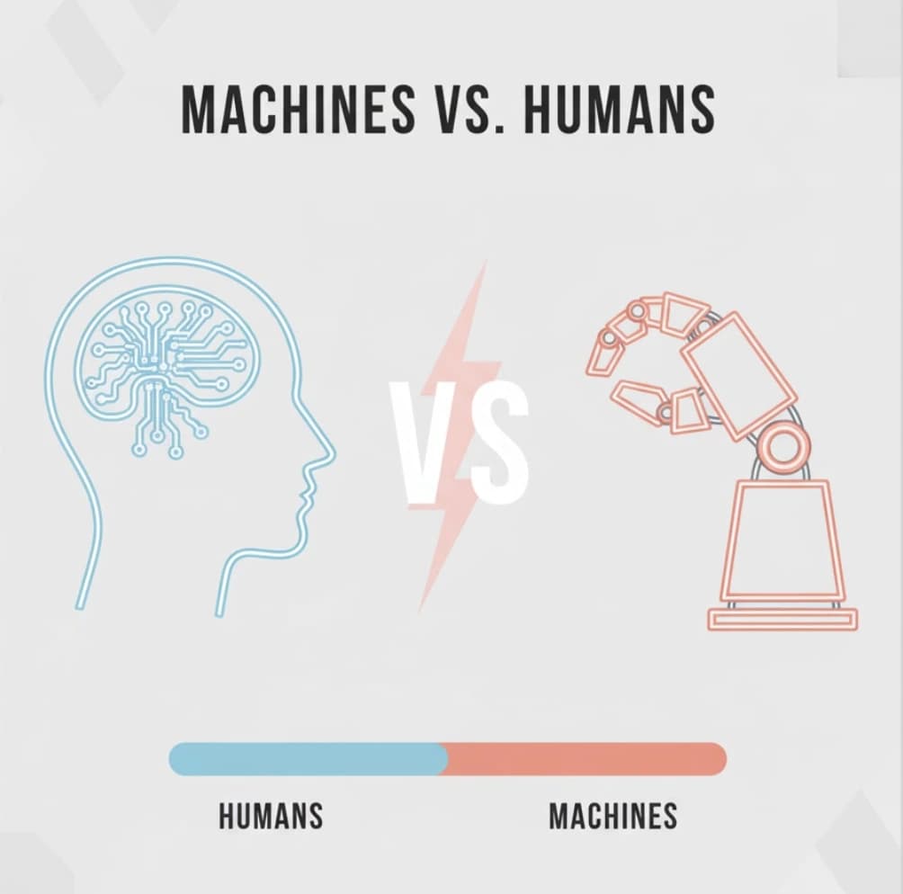¿Quién Gana la Carrera de la Productividad, Humanos o IA?