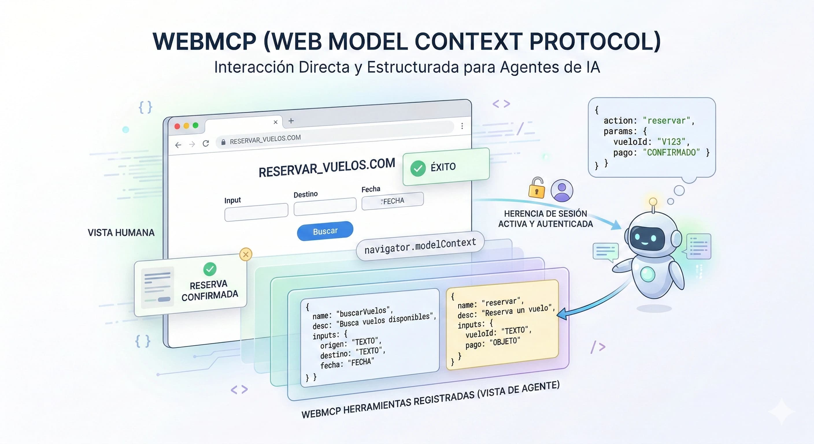 WebMCP: El Estándar que Convierte tu Frontend en una API para IA